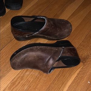 VERY broken in Dansko Clogs!